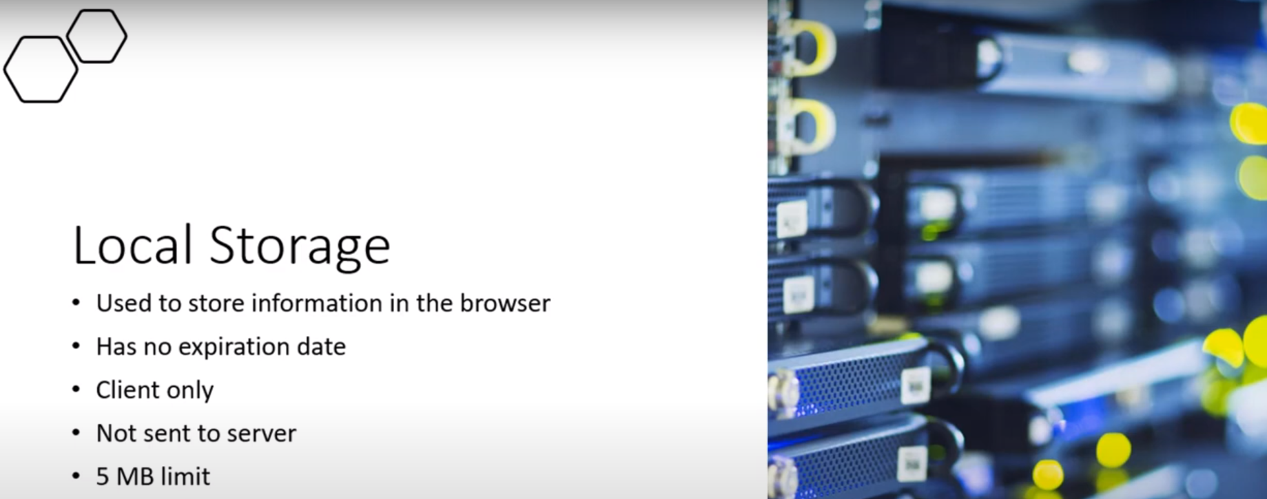 Cookies Vs JavaScript Local Storage Vs Session Storage Difference and