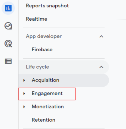 click on engagement